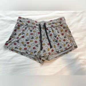 Mickey Mouse pajama shorts